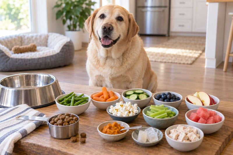 12 Low-Calorie Treats for a Dog on a Weight Plan (and the 10% Rule)