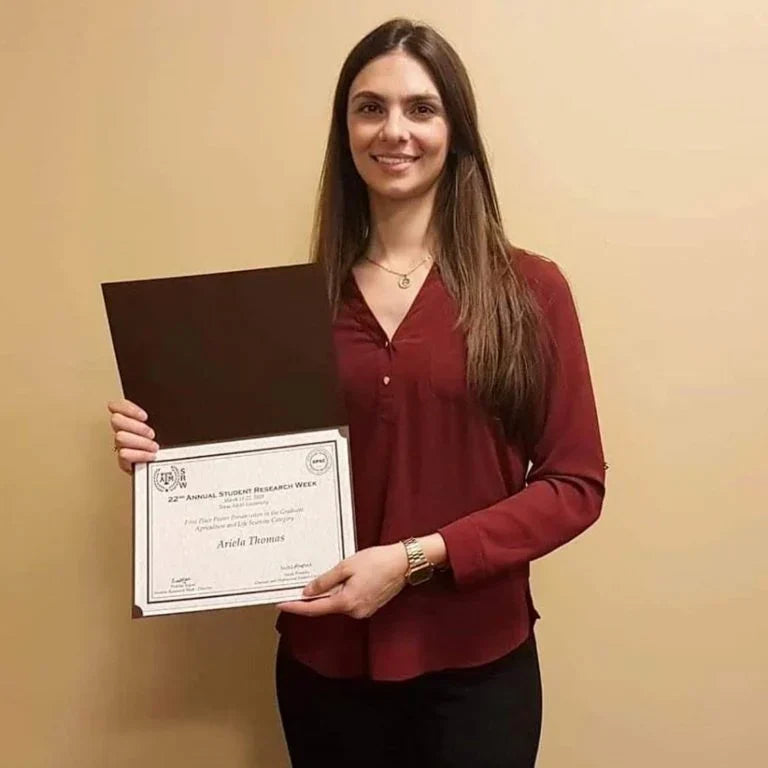 Research on PCQ Pet Wins Texas A&M Award