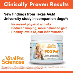 PCQ Pet™ Pain and Inflammation Relief for Dogs